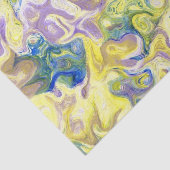 gemarmerd papier voor easdoek (Detail)