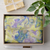 gemarmerd papier voor easdoek (Geschenk)