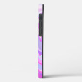 Gemarmerd Roze Paars Turquoise Case-Mate iPhone Case (Achterkant / Links)