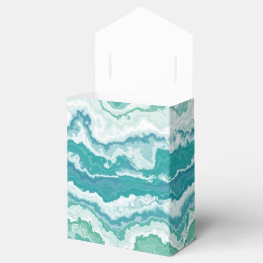 gemarmerd schuimrubber: zee bedankdoosjes (Geopend)