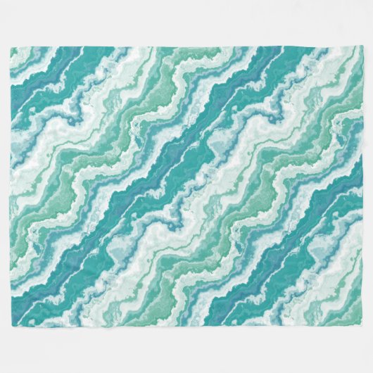 gemarmerd schuimrubber: zee fleece deken (Voorkant (Horizontaal))