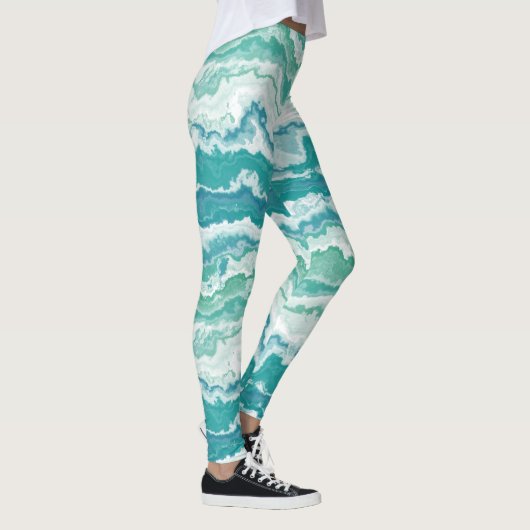 gemarmerd schuimrubber: zee leggings (Rechts)
