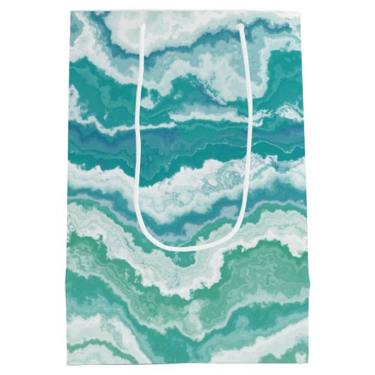 gemarmerd schuimrubber: zee medium cadeauzakje (Achterkant)