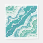 gemarmerd schuimrubber: zee servet (Voorkant)