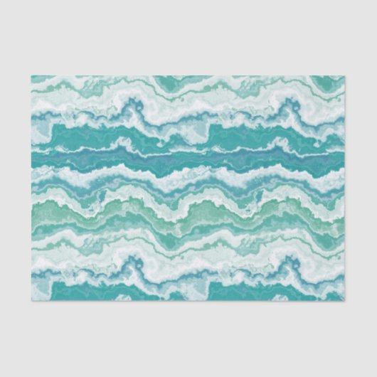 gemarmerd schuimrubber: zee tissuepapier (Voorkant)