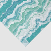 gemarmerd schuimrubber: zee tissuepapier (Detail)