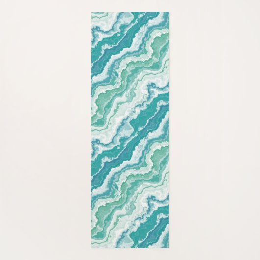 gemarmerd schuimrubber: zee yogamat (Achterkant)