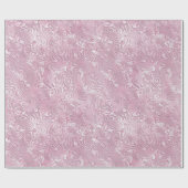 Gemarmerd Silk Moire Patroon in Dusty Pink Cadeaupapier (Vlak)