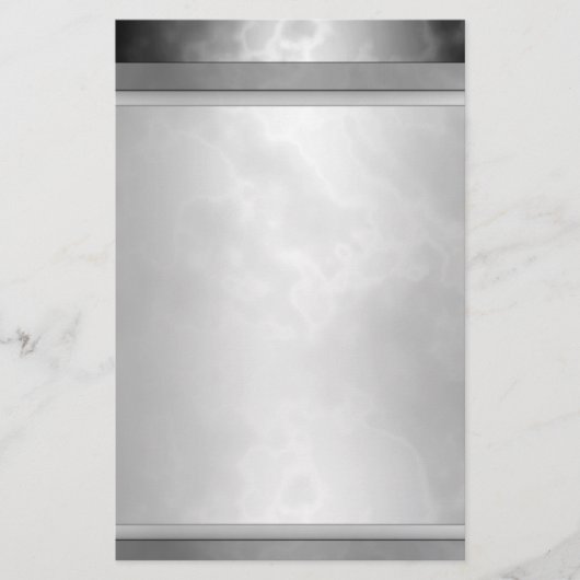 Gemarmerd zwart Briefpapier 5,5 x 8,5 inch (Voorkant)