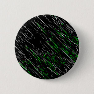 Gemarmerd zwart groen ronde button 5,7 cm