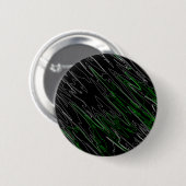 Gemarmerd zwart groen ronde button 5,7 cm (Voorkant /achterkant)
