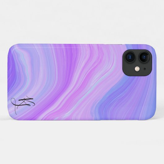 Gemarmerde Agaat gepersonaliseerde telefoonhoes Case-Mate iPhone Case (Achterkant (horizontaal))