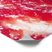 Gemarmerde biefstuk textuur close-up poster (Hoek)