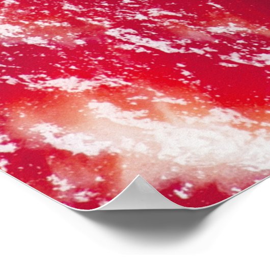 Gemarmerde biefstuk textuur close-up poster (Hoek)