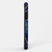 Gemarmerde blauwe Apple iPhone 11 Case-Mate iPhone Case (Achterkant/rechts)