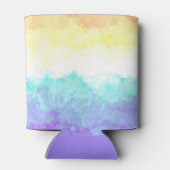 Gemarmerde Draaierige Boho Abstract Genderfaun Pri Blikjeskoeler (Achterkant)