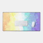 Gemarmerde Draaierige Boho Abstract Genderfaun Pri Bureaumat (Keyboard & Muis)