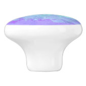 Gemarmerde Draaierige Boho Abstract Genderfaun Pri Keramische Knop (Zijkant)