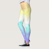 Gemarmerde Draaierige Boho Abstract Genderfaun Pri Leggings (Links)