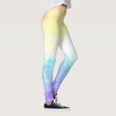 Gemarmerde Draaierige Boho Abstract Genderfaun Pri Leggings (Rechts)