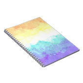 Gemarmerde Draaierige Boho Abstract Genderfaun Pri Notitieboek (Rechterzijde)