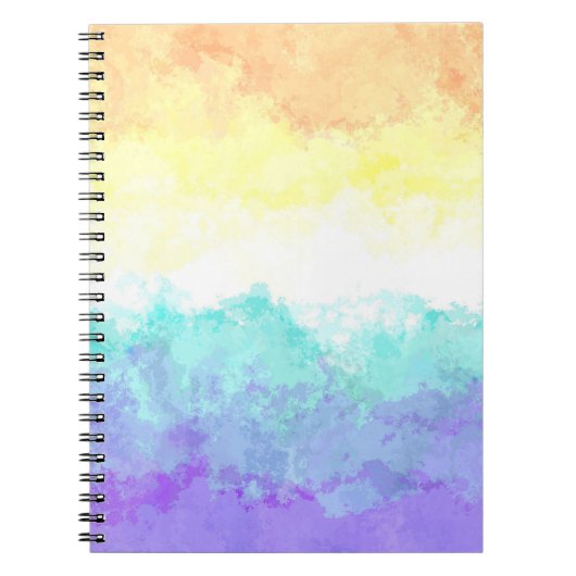 Gemarmerde Draaierige Boho Abstract Genderfaun Pri Notitieboek (Voorkant)