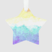 Gemarmerde Draaierige Boho Abstract Genderfaun Pri Ornament (voorkant)