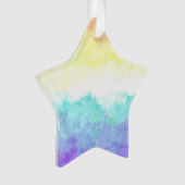 Gemarmerde Draaierige Boho Abstract Genderfaun Pri Ornament (voorkant)