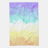 Gemarmerde Draaierige Boho Abstract Genderfaun Pri Theedoek (Verticaal)