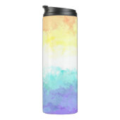 Gemarmerde Draaierige Boho Abstract Genderfaun Pri Thermosbeker (Geroteerd rechts)