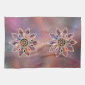 Gemarmerde Galaxies Kitchen Towel Theedoek (Horizontaal)