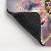 Gemarmerde Galaxies Mousepad Muismat (Hoek)
