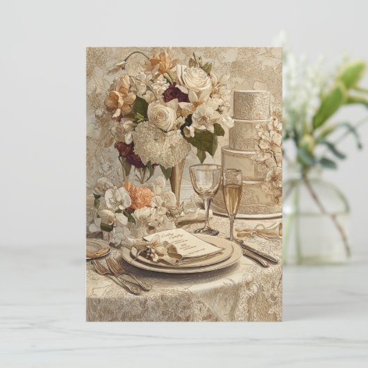 gemarmerde geloften | Witte aderen Kaart (Staand voorkant)