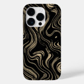 Gemarmerde gouden telefoonhoes Case-Mate iPhone case (Achterkant)