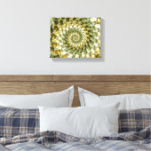 Gemarmerde haaien - Mandelbrot Art Canvas Afdruk (Insitu (Slaapkamer))