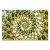 Gemarmerde haaien - Mandelbrot Art Foto Afdruk (Voorkant)