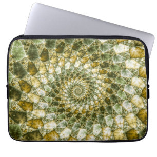 Gemarmerde haaien - Mandelbrot Art Laptop Sleeve
