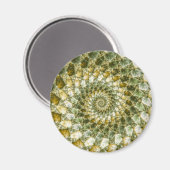 Gemarmerde haaien - Mandelbrot Art Magneet (Voorkant / Achterkant)