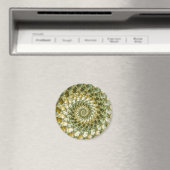 Gemarmerde haaien - Mandelbrot Art Magneet (Insitu (Vaatwasser))