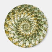 Gemarmerde haaien - Mandelbrot Art Magneet (Voorkant)