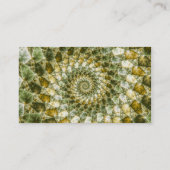 Gemarmerde haaien - Mandelbrot Art Visitekaartje (Achterkant)