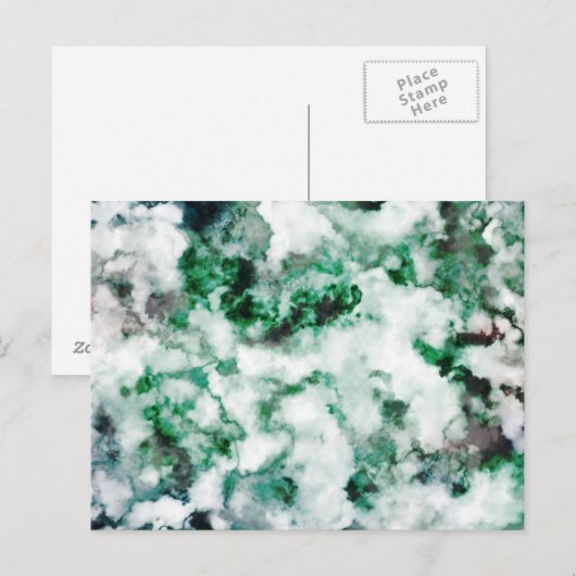 gemarmerde kwarttextuur briefkaart (Voorkant / Achterkant)