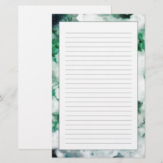 gemarmerde kwarttextuur briefpapier (Voorkant / Achterkant)