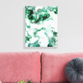 gemarmerde kwarttextuur canvas afdruk (Insitu (Woonkamer))