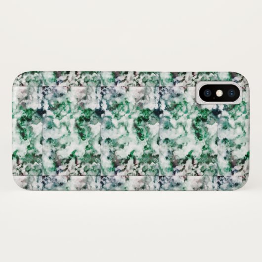 gemarmerde kwarttextuur Case-Mate iPhone case (Achterkant (horizontaal))