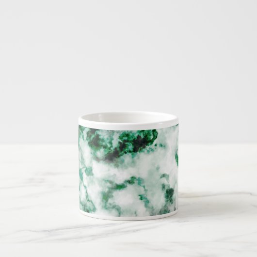 gemarmerde kwarttextuur espresso kop (Voorkant)