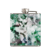 gemarmerde kwarttextuur heupfles (Achterkant)