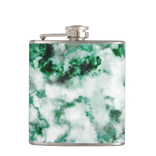 gemarmerde kwarttextuur heupfles