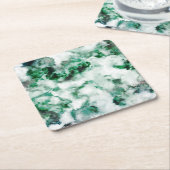 gemarmerde kwarttextuur kartonnen onderzetters (Schuin)