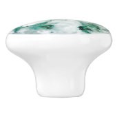 gemarmerde kwarttextuur keramische knop (Zijkant)